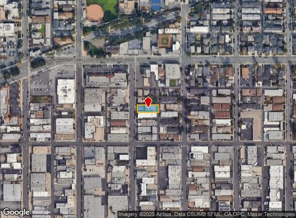 224 Arena St, El Segundo, CA Parcel Map