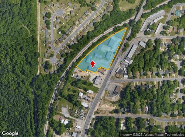 2553 Lower Wetumpka Rd, Montgomery, AL Parcel Map