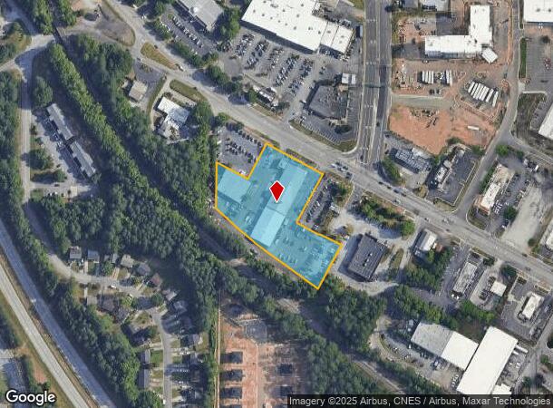  3601 Hillsborough Rd, Durham, NC Parcel Map