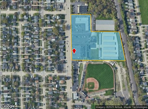  7709 Sheridan Rd, Kenosha, WI Parcel Map