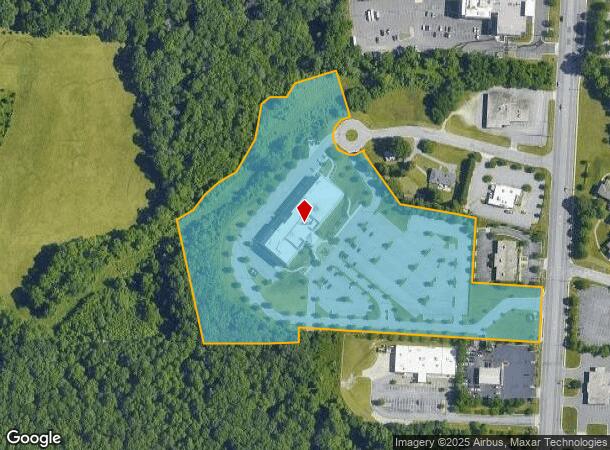 1814 Westchester Dr, High Point, NC Parcel Map