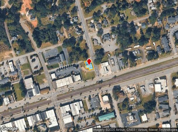  103 N A St, Easley, SC Parcel Map
