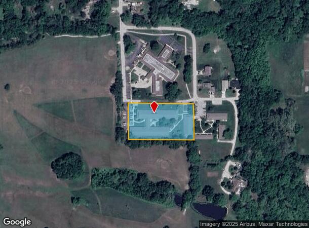 1016 Orchard Ln, Baldwin City, KS Parcel Map