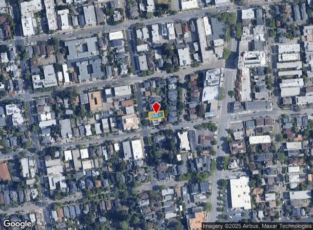 2541 Dana St, Berkeley, CA Parcel Map