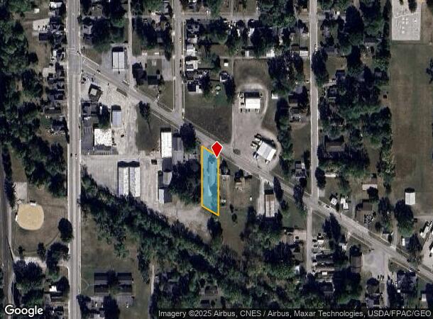  1009 Blanchard Ave, Findlay, OH Parcel Map