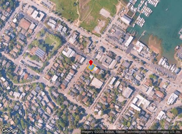 219 Caledonia St, Sausalito, CA Parcel Map