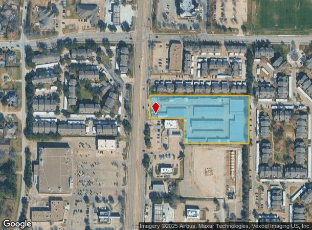  5275 S Cooper St, Arlington, TX Parcel Map