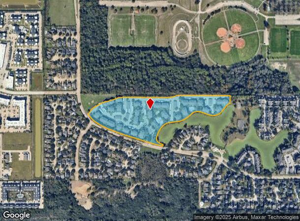 18600 S Parkview Dr, Houston, TX Parcel Map