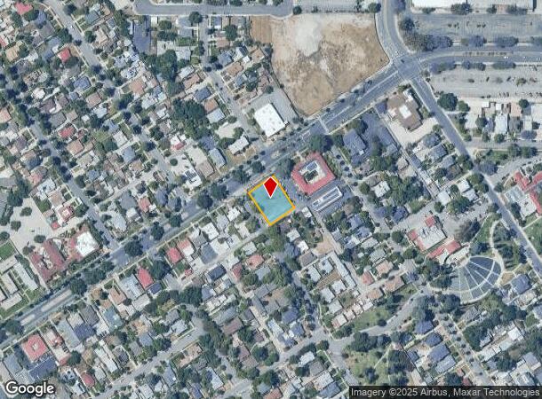 317 Brookside Ave, Redlands, CA Parcel Map