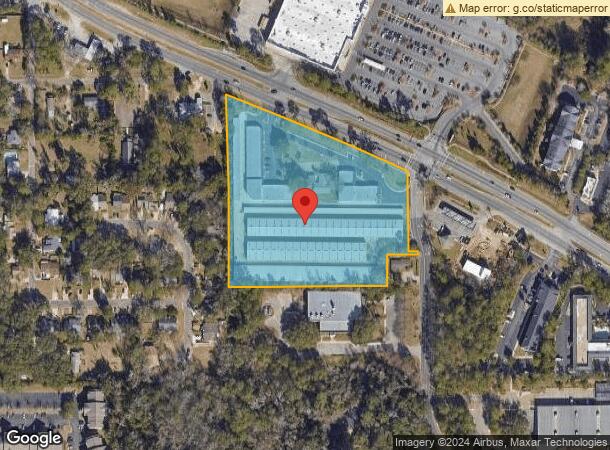  3244 N Monroe St, Tallahassee, FL Parcel Map