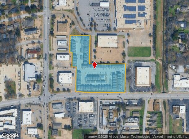  760 W Bedford Euless Rd, Hurst, TX Parcel Map