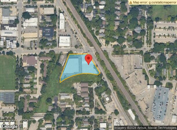  2050 Green Bay Rd, Evanston, IL Parcel Map