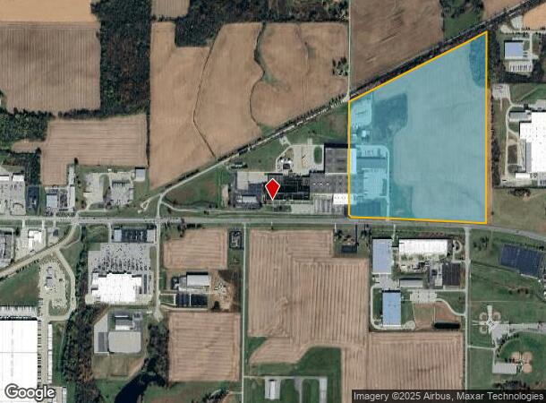  1901 E State Road 240, Greencastle, IN Parcel Map