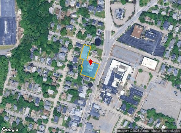  286 Lincoln St, Worcester, MA Parcel Map