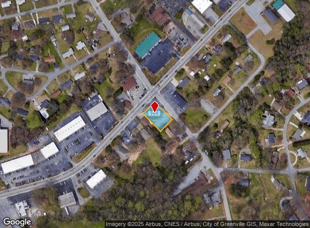  120 E Butler Rd, Mauldin, SC Parcel Map