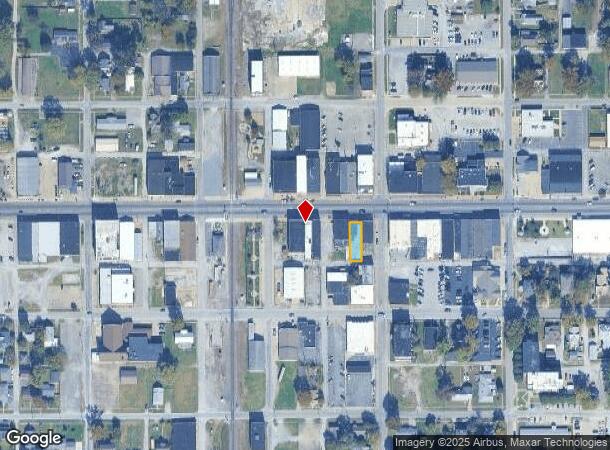  128 E Main St, West Frankfort, IL Parcel Map