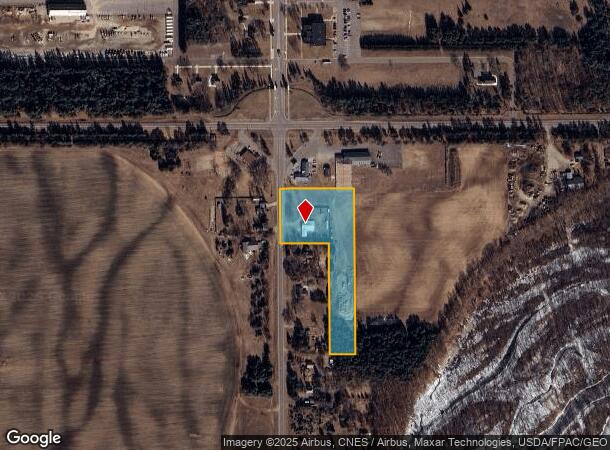 21590 Grouse Rd, Little Falls, MN Parcel Map