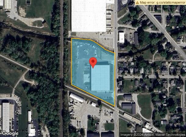  320 N Patterson St, Lebanon, IN Parcel Map