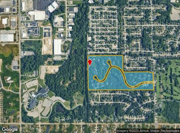 5001 Byron Center Ave Sw, Wyoming, MI Parcel Map