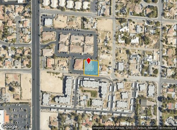  5854 S Pecos Rd, Las Vegas, NV Parcel Map