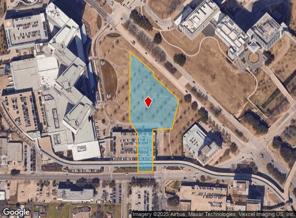  6161 Harry Hines Blvd, Dallas, TX Parcel Map