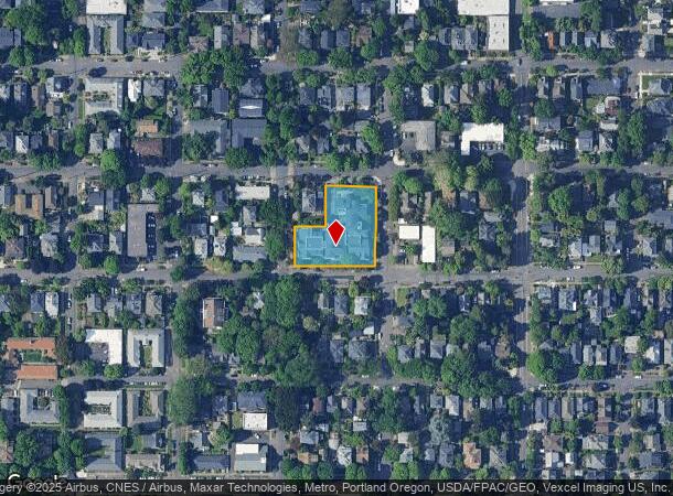  2828 Se Taylor St, Portland, OR Parcel Map