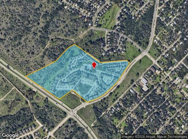 1415 Craddock Ave, San Marcos, TX Parcel Map