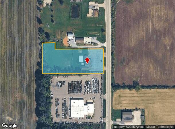 7445 N Clio Rd, Mount Morris, MI Parcel Map
