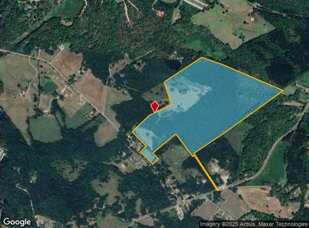 207 Daves Farm Rd, Jefferson, GA Parcel Map