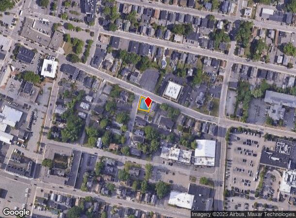  133 Park St, Attleboro, MA Parcel Map