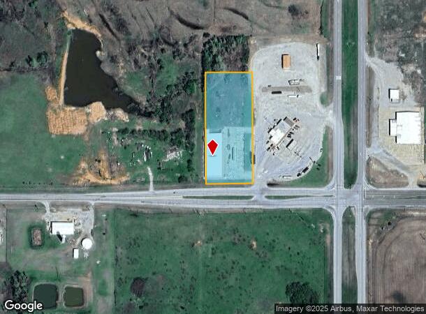 8915 Us Highway 70, Waurika, OK Parcel Map