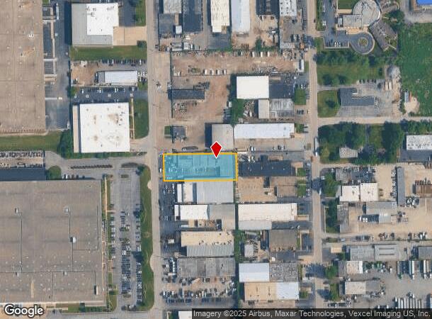  11615 S Austin Ave, Alsip, IL Parcel Map