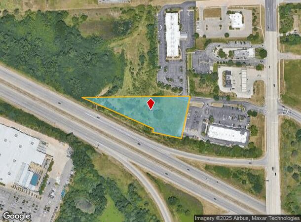 N Zeeb Rd, Ann Arbor, MI Parcel Map