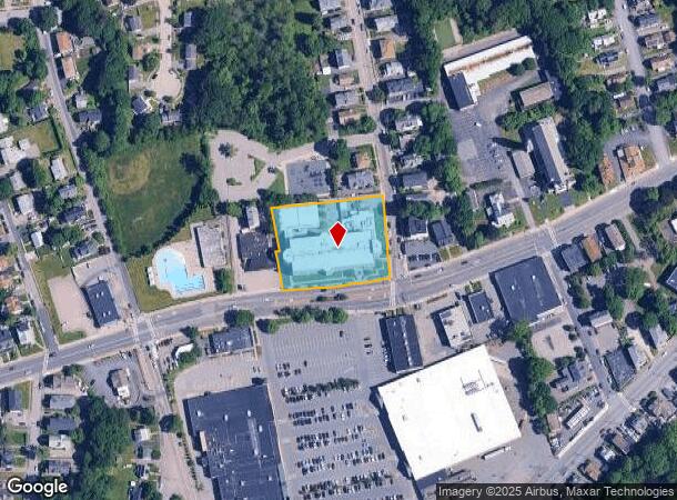  1238 Main St, Worcester, MA Parcel Map