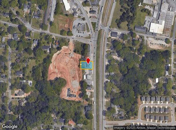 215 N Main St, Jonesboro, GA Parcel Map