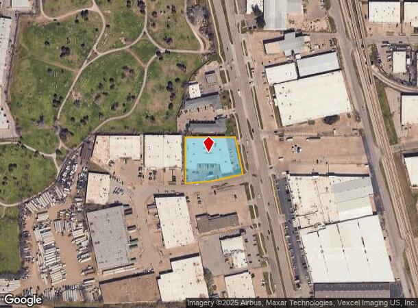  2675 Perth St, Dallas, TX Parcel Map