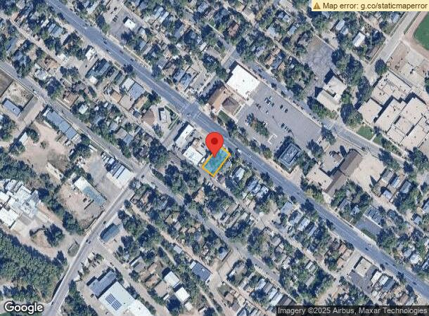  2021 W Colorado Ave, Colorado Springs, CO Parcel Map