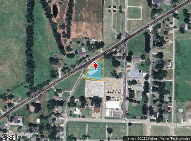  1001 N Washington St, Pilot Point, TX Parcel Map