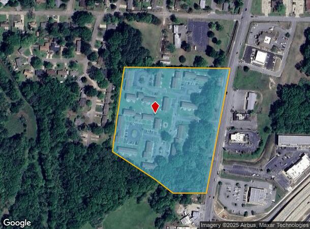  300 Marshall Rd, Jacksonville, AR Parcel Map