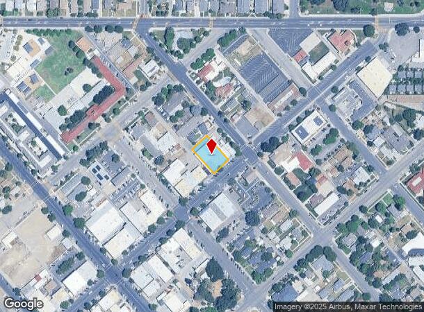 1553 Draper St, Kingsburg, CA Parcel Map