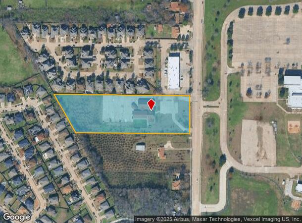  6600 New York Ave, Arlington, TX Parcel Map