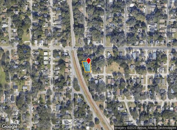  1202 E 99Th Ave, Tampa, FL Parcel Map