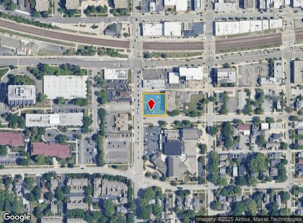 221 S West St, Wheaton, IL Parcel Map