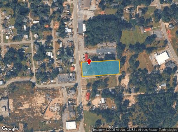  2107 S Main St, Anderson, SC Parcel Map