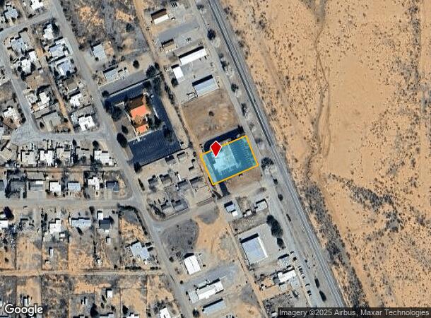  155 N Frontage Rd, Pearce, AZ Parcel Map