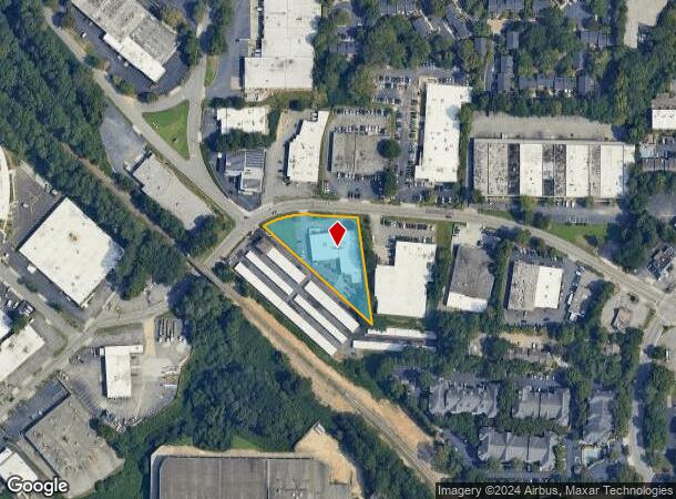  1290 Collier Rd Nw, Atlanta, GA Parcel Map