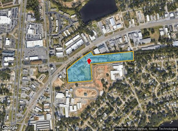  4101 W Navy Blvd, Pensacola, FL Parcel Map