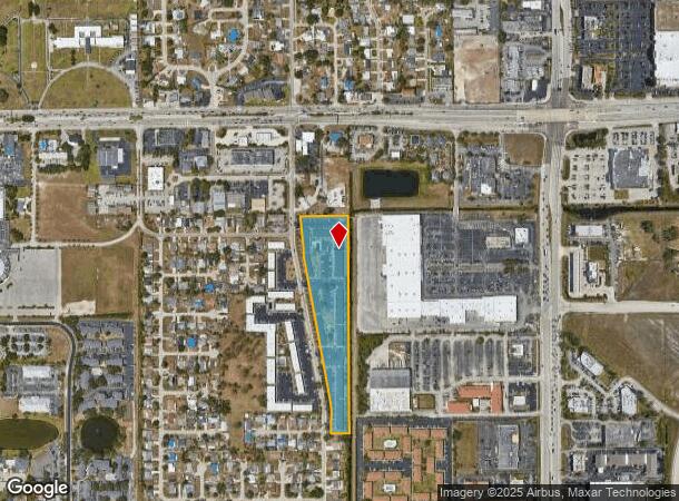 4615 Deleon St, Fort Myers, FL Parcel Map