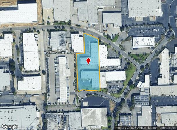 1160 Sandhill Ave, Carson, CA Parcel Map