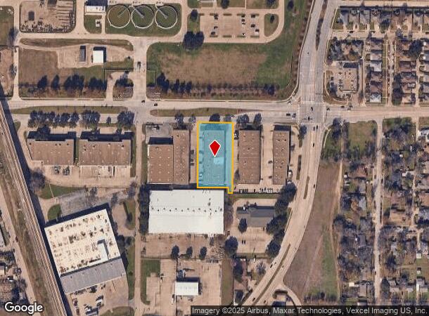 1325 Whitlock Ln, Carrollton, TX Parcel Map